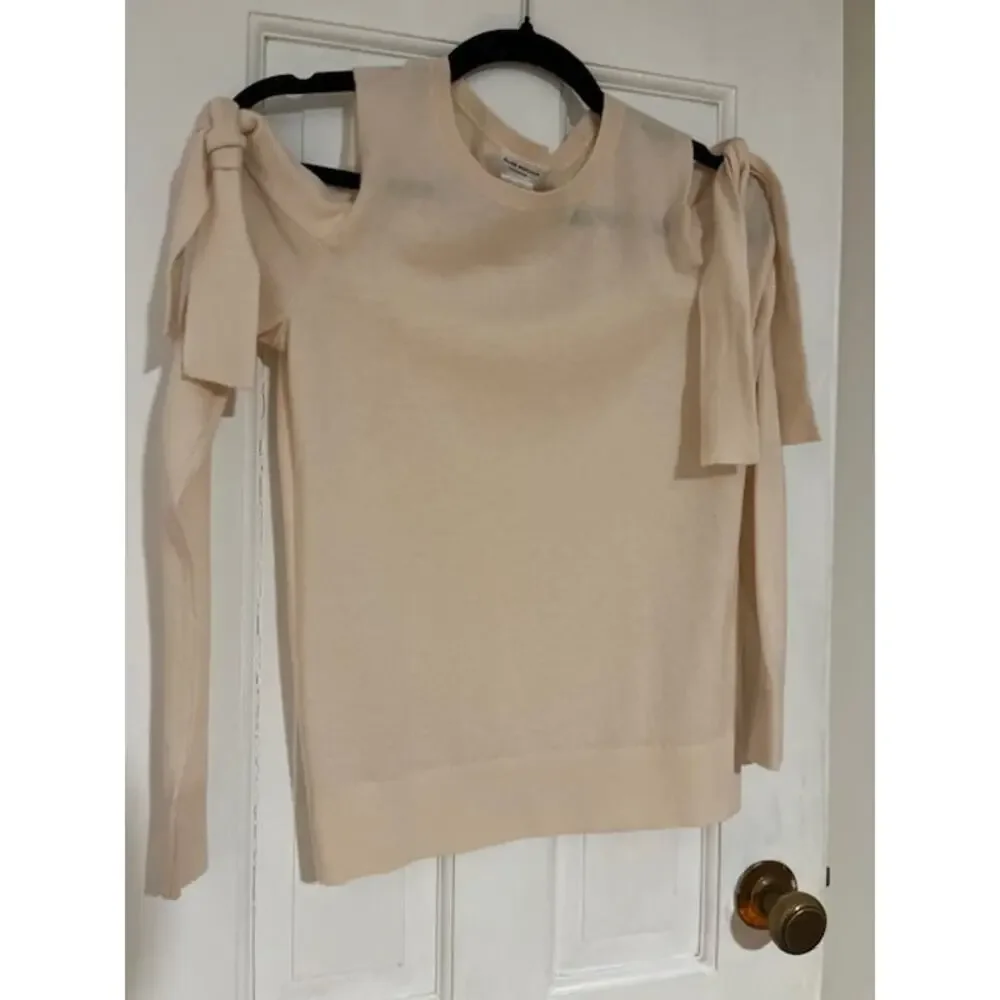 Club Monaco Cashmere Cream Sweater Small - Picture 2 of 6